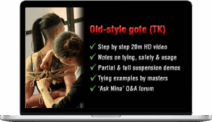 Nina Russ – Old-style gote (TK with 3rd & 4th rope variations)